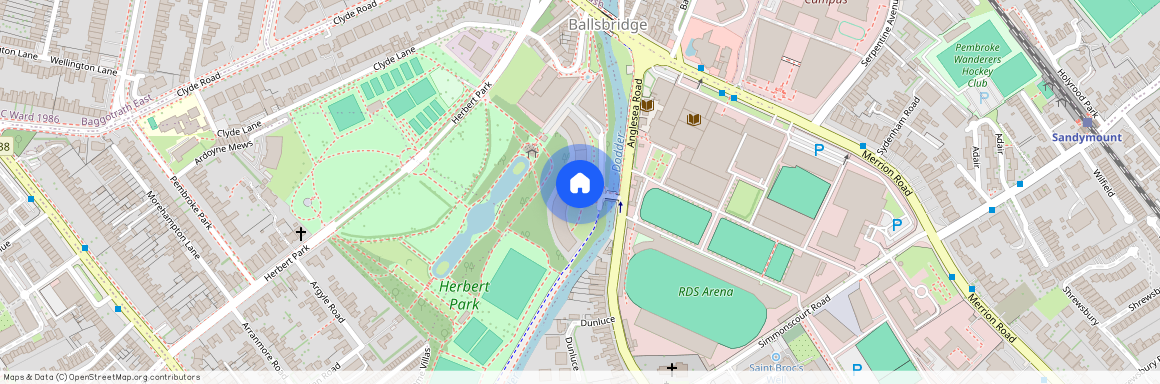 TO LET 19 The Oaks, Herbert Park Lane, Dublin 4