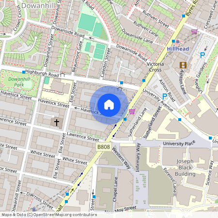 Flat 3/2 12 Havelock Street, Glasgow G11 5JA