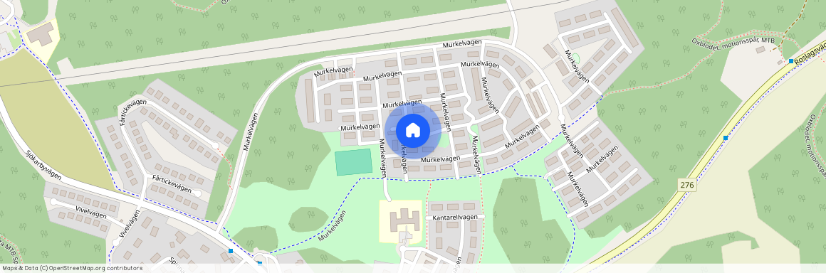 Murkelvägen, Åkersberga