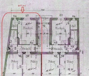 Pronájem bytu 2+1 72 m² - Fotografie 3