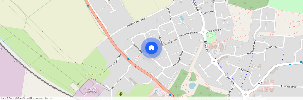 Suffolk Way, Castle Gresley, DE11