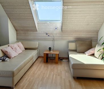 3.5-Zimmer-Wohnung möbliert, Südlage mit Alpenblick – hell, 12 Min.... - Photo 1