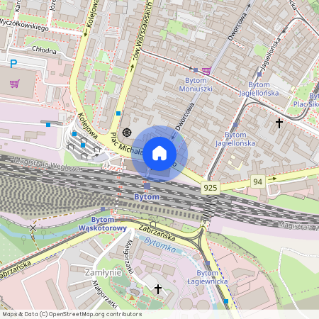 pl. Michała Wolskiego, Śródmieście, Bytom, śląskie