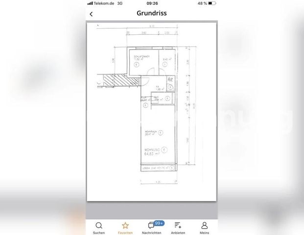 TAUSCHWOHNUNG Renovierte 3,5-Zi-Whng, EBK+Südbalkon, Maxvorstadt/Neuhausen - Foto 1