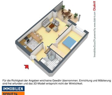 Hochwertiges 2 Zimmer-Appartemet, OG, Paderborn-Elsen - Photo 1