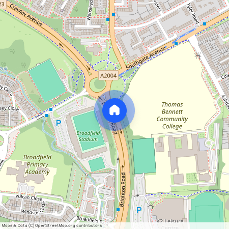 Brighton Road, Crawley RH10