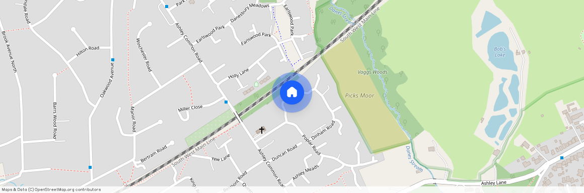 Ashlet Gardens, Ashlet, New Milton, Hampshire, BH25