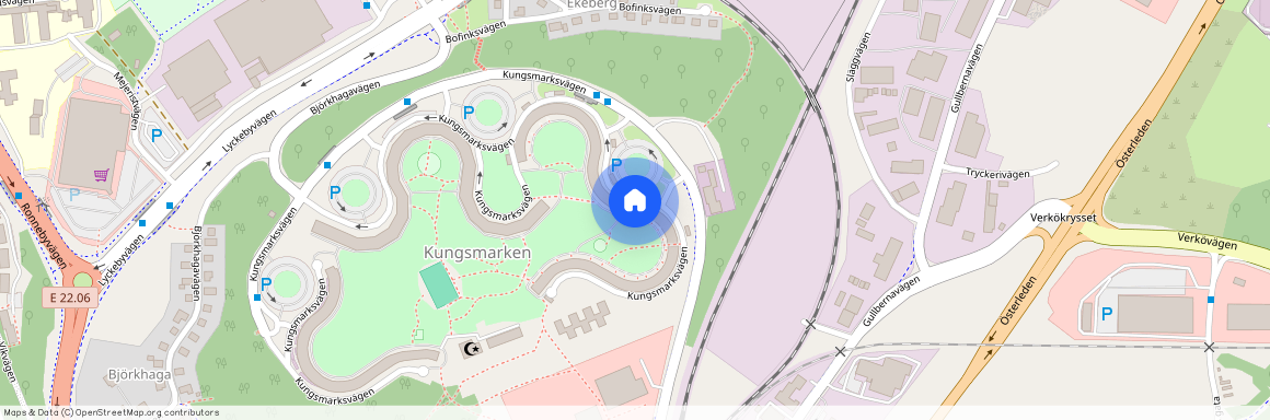 Kungsmarken, Karlskrona, Blekinge, Kungsmarksvägen 25 A