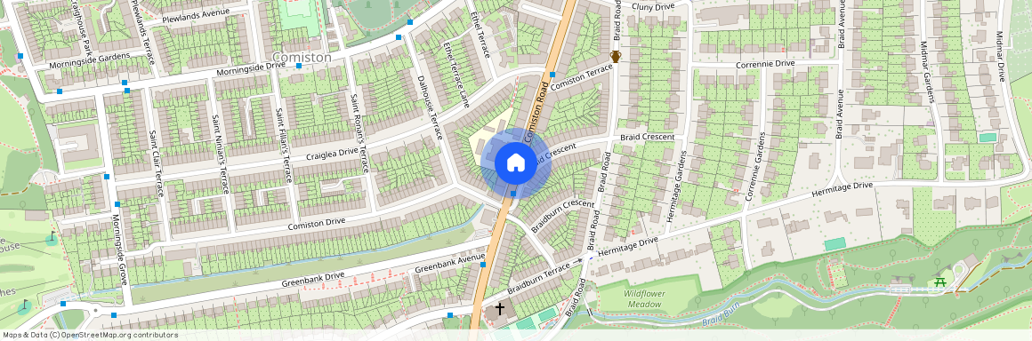 Comiston Road, Edinburgh, EH10