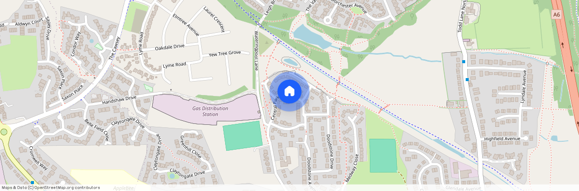 Lostock Hall, Central Park Road, Preston