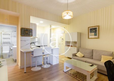 Monthly rental apartment with 1 bedroom, balcony and 1 bathroom in Plaza de Castilla - Photo 2