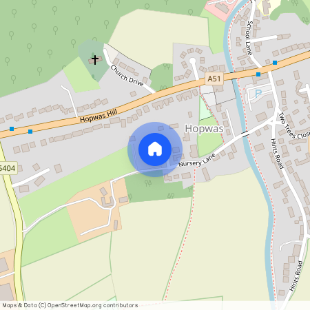 Nursery Lane, Hopwas, B78
