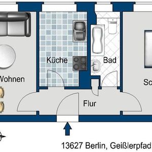 Sanierte 2 Zimmerwohnung sucht neue Bewohner! - Photo 2