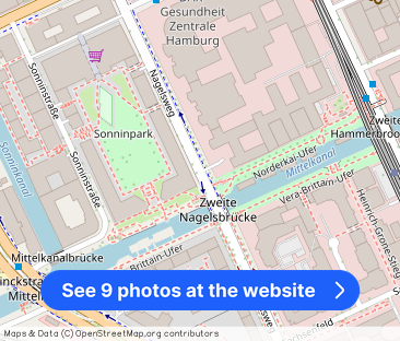 Überdachte Terrasse mit Loggia ! Neubauwhg zur Miete in Hammerbrook... - Photo 1