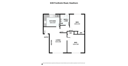 Well Located Top Floor Two Bedroom Apartment - Photo 2