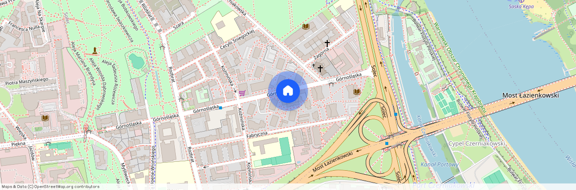 Śródmieście, Powiśle, ul. Górnośląska 7A, Warszawa