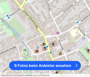 Exklusives möbliertes Apartment mit großer Terrasse, Einbauküche un... - Foto 1