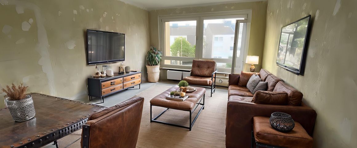 Charmante 2-Zimmer-Wohnung in Krefeld  54,74 m² auf der 1. Etage rechts - Photo 1