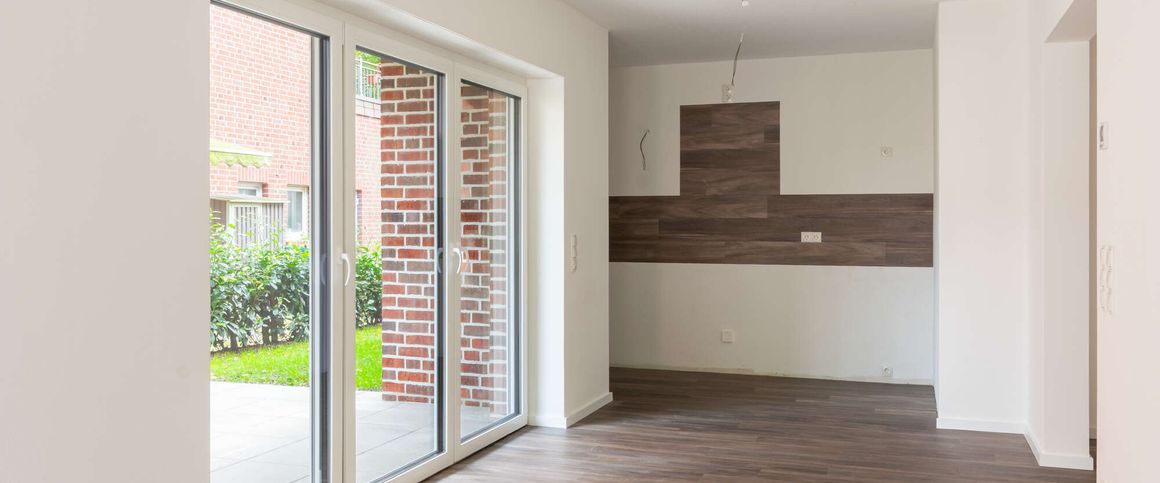 Saterland: Helle 2-Zimmer-Neubauwohnung im Erdgeschoss – Terrasse & moderne Haustechnik. Obj. 8942 - Foto 1