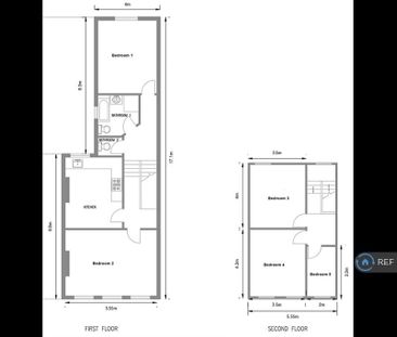 1 bedroom in a flat share to rent - Photo 2