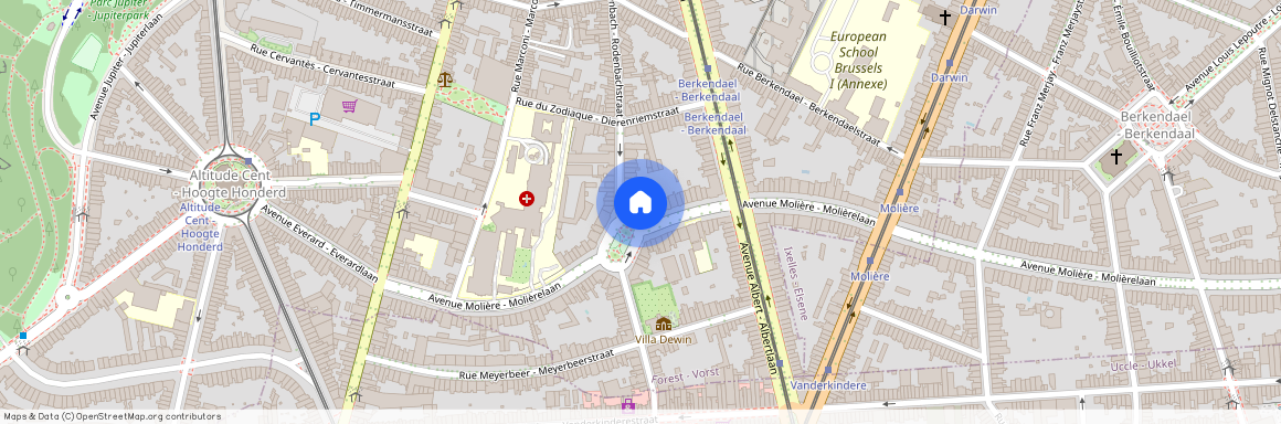 Place Constantin Meunier 12, 1180 Ukkel