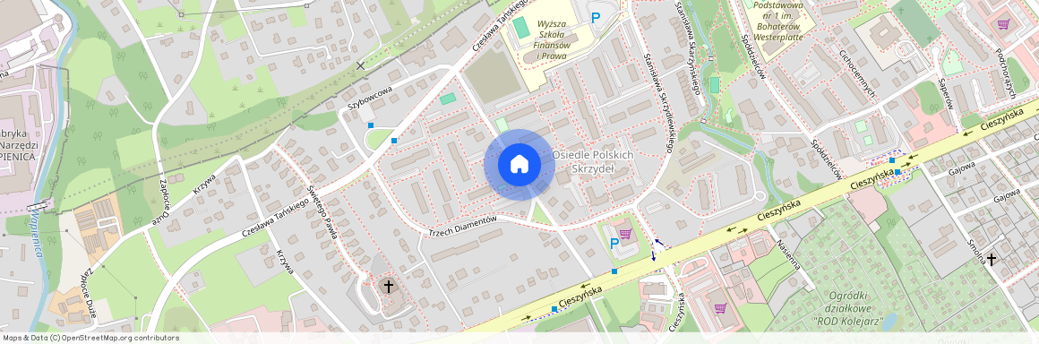 ul. Ikara 10, Osiedle Polskich Skrzydeł, Bielsko-Biała, śląskie