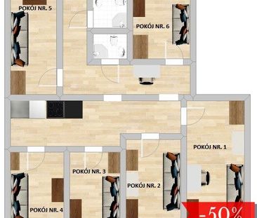 Pokój, ul. Elbląska - Фото 3