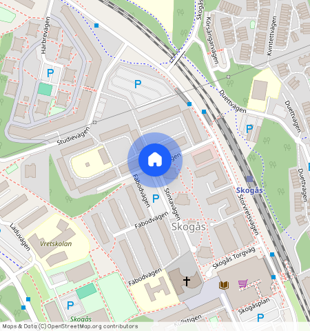 Fäbodvägen, Huddinge