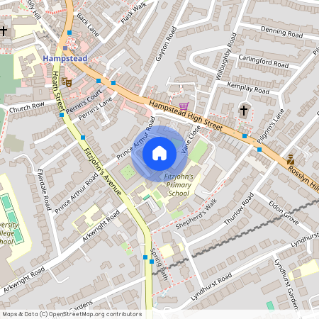 Prince Arthur Road, Hampstead, London, NW3