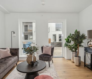 Skønt rækkehus med 2 soveværelser og egen terrasse - Photo 1