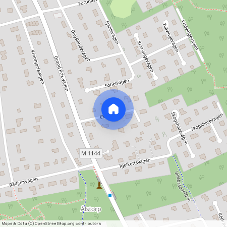 Ekorrvägen, Löddeköpinge