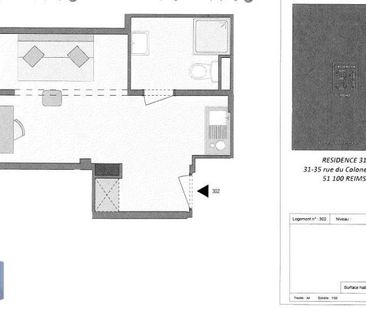 Location Appartement 1 pièce 21m² REIMS 51100 - Photo 3