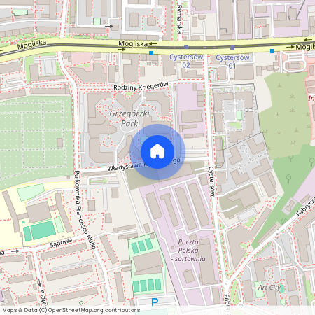 ul. płk. Francesco Nullo, Grzegórzki, Grzegórzki, Kraków, małopolskie