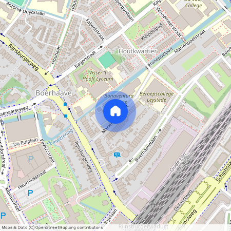 Mariënpoelstraat, Noordvest, Houtkwartier, Leiden, Zuid-Holland, Nederland, 2334 CZ