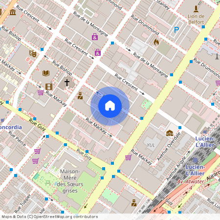 1198 Rue Bishop, Ville-Marie, Ville-Marie, Ile de Montréal, H3G 2E3