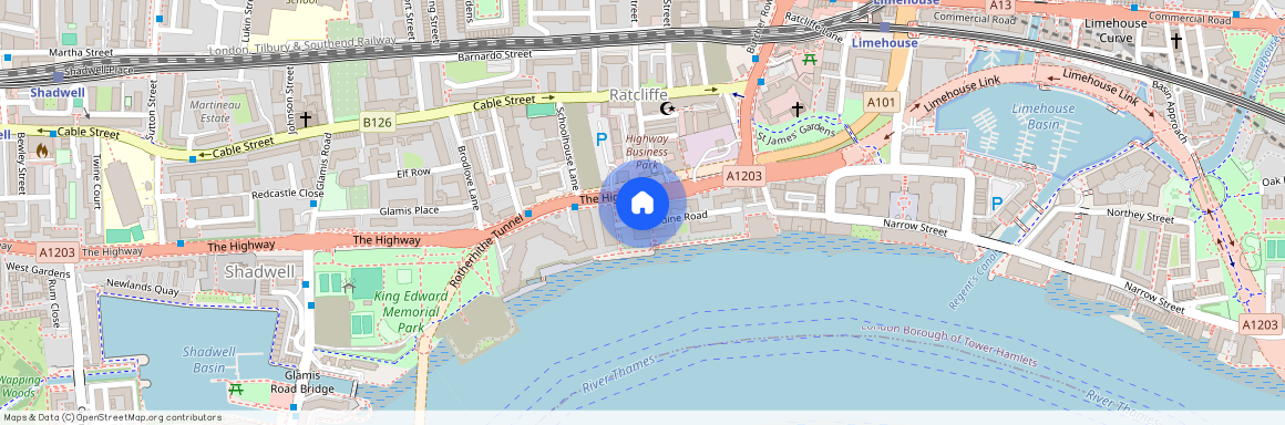 Jardine Road, Limehouse, E1W