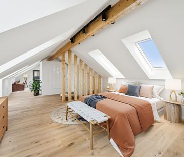Erstbezug nach komplettem Dachausbau exklusive Dachgeschosswohnung ... - Foto 3