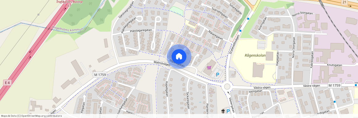 Sliparegatan, Åstorp