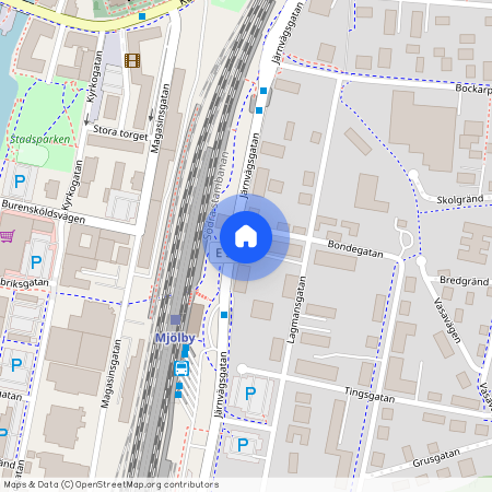 Östergötlands län, Mjölby, Järnvägsgatan 20