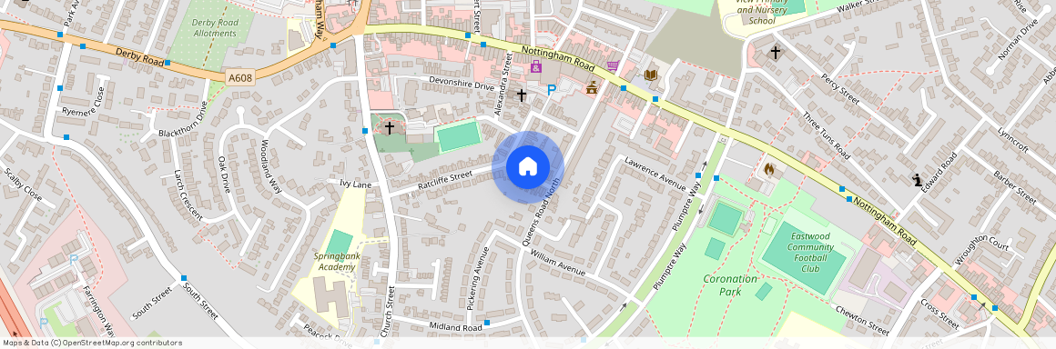 Bishop Street, Eastwood, Nottingham