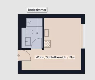 22 m² Mietwohnung, nähe zur Uni und Rüttenscheid - Photo 2