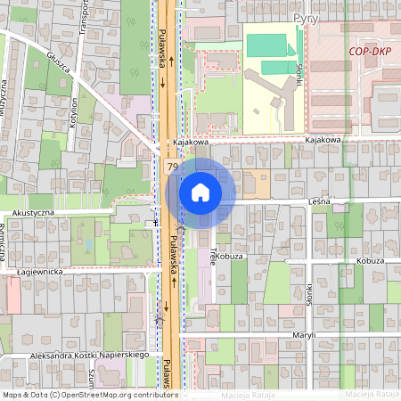 Warszawa, Ursynów, Leśna