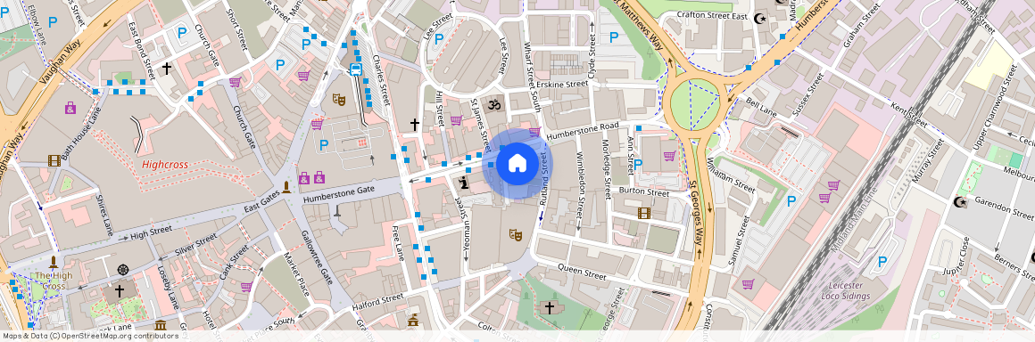 95 Humberstone Gate, Leicester LE1 1WB, United Kingdom, Leicestershire