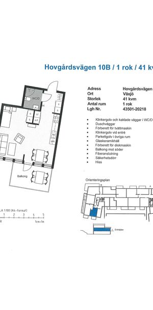 Hovgårdsvägen 10 B Växjö - Hov - Foto 2