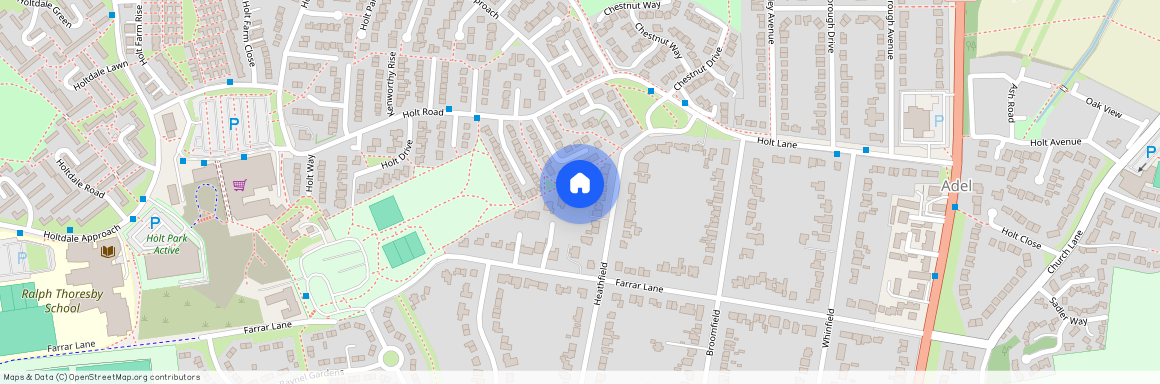 Heathfield Walk, West Yorkshire, UK, LS16 7QQ, Leeds