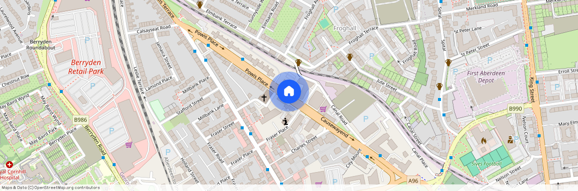 Powis Place, Aberdeen AB25