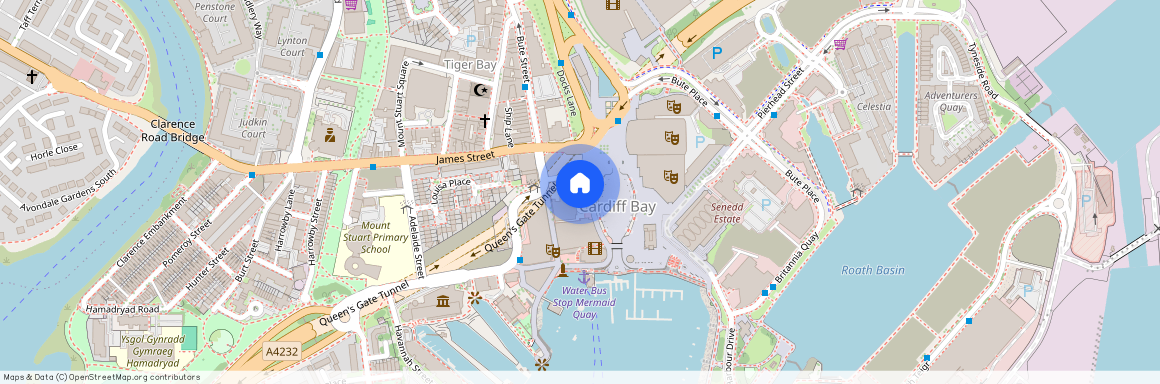 Ocean Buildings, Cardiff Bay ( 1 Bed )