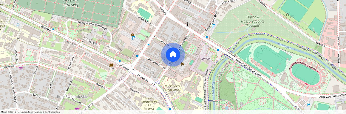 ul. Antoniego Szczerbowskiego, Śródmieście, Lublin, lubelskie