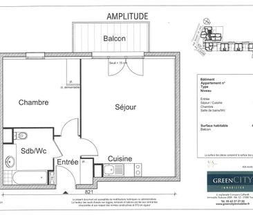 APPARTEMENT T2 46M - Photo 2