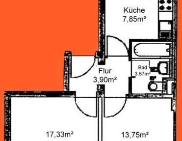 Schöne 2-Zi. Wohnung mit BALKON in zentrumsnaher Lage zu vermieten! - Photo 1